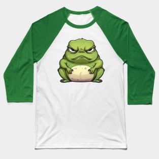 Don't make this cute little frog angry Baseball T-Shirt